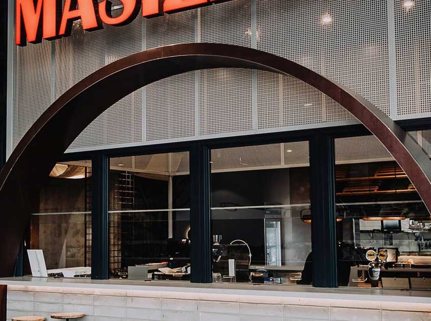 Woven Metal Interiors for Modern Architecture