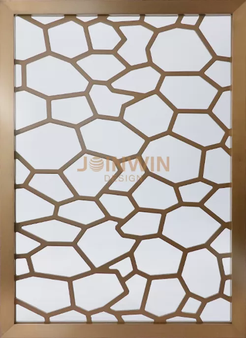 Stainless steel carved screen partition-02
