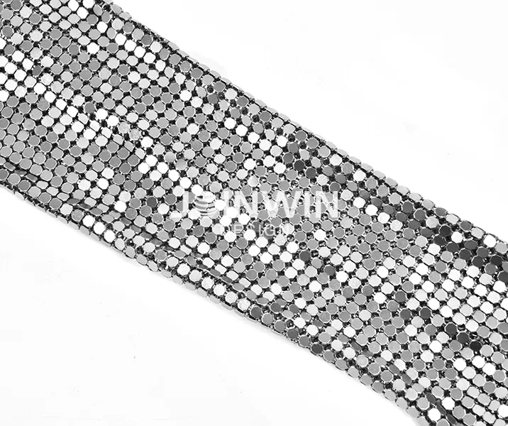 Aluminum Sequin Fabric-06